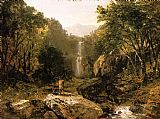 John Frederick Kensett Famous Paintings - Catskill Mountain Scenery